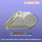 Laser-Haar-Abbau-Maschine der Dioden-980nm, Spinnen-Ader und Vasuclar-Abbau-Maschine