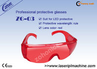 Rote 400nm Lasersicherheits-Schutzbrillen für geführtes kühles Licht/Zahnweißungs-Maschine