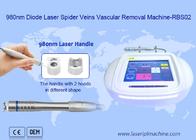 Tragbare Laser-Spinnen-Ader-Abbau-Maschine der Dioden-980nm/Gefäßlaser-Maschine