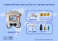 2 in 1 Pico Laser Diode Haarentfernung und Picosecond Laser Tattoo Entfernung Maschine