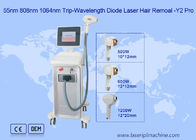 Dioden-Laser-Maschine der Stangen-600W 10 Makrodes kanal-808nm für Haar-Abbau