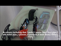 E11C tragbares 2in1 entscheiden DPL-Haar-Abbau Yag Laser-Tätowierungs-Abbau-Gerät