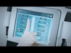 ST01 Ultraschall-Physikalisches Magnetisches RF-Schönheitsgerät mit 2 Griffen