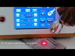 Die RBS05-Klinik verwendet ein tragbares 980-nm-Diodenlaser-Veterinärentfernungsgerät