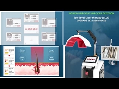 Dioden-Laser-niedrige Laser-Haar-Wachstums-Haar-Analysator-Maschine HR206 650nm