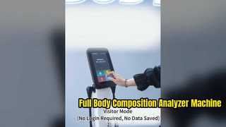 8-Punkt-Kontaktelektroden-Fettwaage-Messgerät-Körperanalysewaage