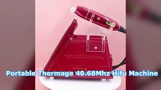 Tragbares Thermage 40,68 MHz Hifu-Schönheitsgerät