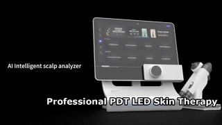 AI Technology Tragbarer Kopfhautscanner Haaranalysatorgerät Haaranalysekameragerät