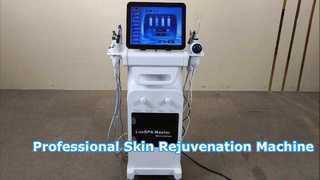 12in1 Hydrodermabrasion Hautpflege RF Sauerstoff Gesichtsplasma Sauerstoffspray Mikrodermabrasionsausrüstung