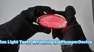 Mini-LED-Photonentherapie-Rot-Blau-Licht-Zahnaufhellung, Anti-Lippenfalten, Lippenfüller-Gerät