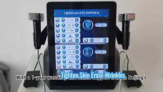 2 in 1 Hautverjüngung Gesichtslifting Anti Falten Mikroneadling RF-Maschine