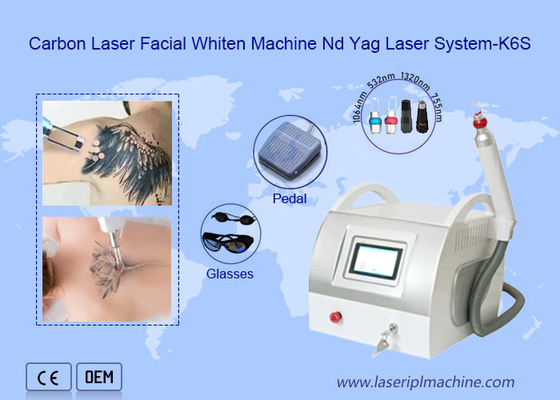 Laser-Tätowierungs-Abbau-Maschinen-Berufsschönheits-Gerät 2000 Mj-Q geschaltetes Nd-Yag