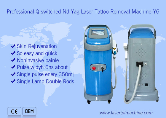 Professionelle Q-Switched Nd Yag Medizinische 1064nm 532nm Laser Tattoo Entfernung Maschine