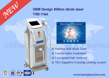 Dioden-Laser-Haar-Abbau-Maschine Touch Screen Fachmann-808 für Körper