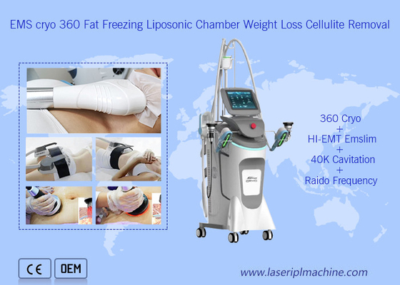 Spa 360 Kryolipolyse Abnehmmaschine Fett einfrieren Electro Magnetic body Slim Muskeln Stimulation Körper