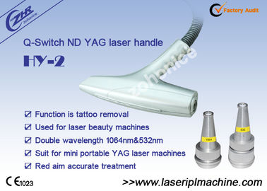 Nd Yag Laser Handle Hy 2 für Tattll-Entfernung mit doppelter Wellenlänge