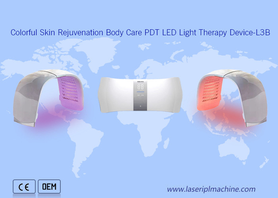 Medizinische Klasse 7 Farbe Hautverjüngung Körperpflege Pdt Led Lichttherapie Maschine