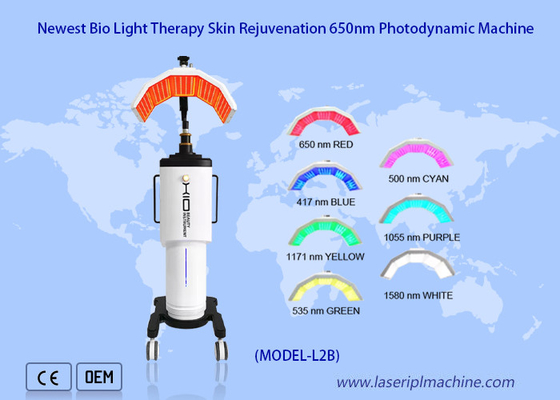 Neueste Bio-Lichttherapie Hautverjüngung 650nm Photodynamische Maschine