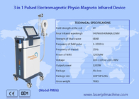3 in 1 pulsierte physiologisches Therapie-Maschinen-Körper-Schmerzlinderungs-Infrarot der magnetelektrischen Maschine