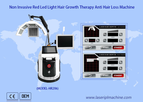 650 Nm Diodenlaser-Haarwuchsmaschine Niedrigstufene Haartherapie-Analysator