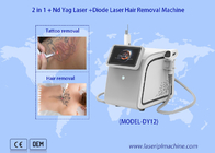Mehrfunktionale tragbare Dioden-Laser-Haar-Abbau-Maschine 1064nm/532nm/755nm