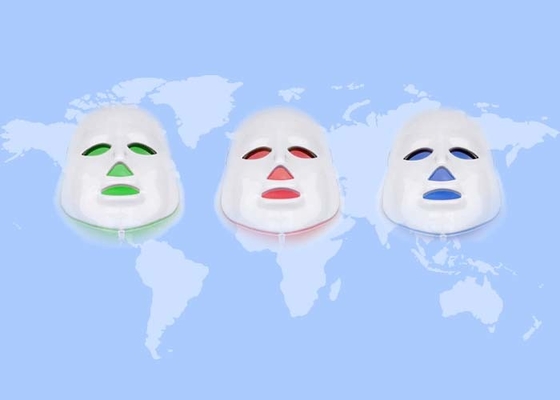 Lichttherapie Schönheit Pdt Rote Led-Maske Farbig Für Gesichtspflege Hautverengung