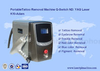 Tragbare Nd YAG Laser-Tätowierungs-Abbau-Maschine 1064nm/532nm für Schönheits-Salon