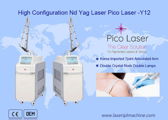 Picosekunden-Laser-Tätowierungs-Abbau-Gerät Pico Laser-Maschinen-Haut-Verjüngung