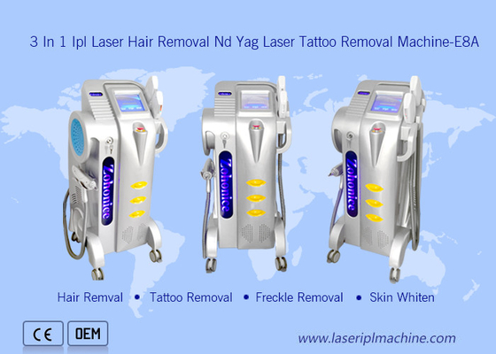 3 in 1 Haarentfernung Ipl OPT Lasergerät