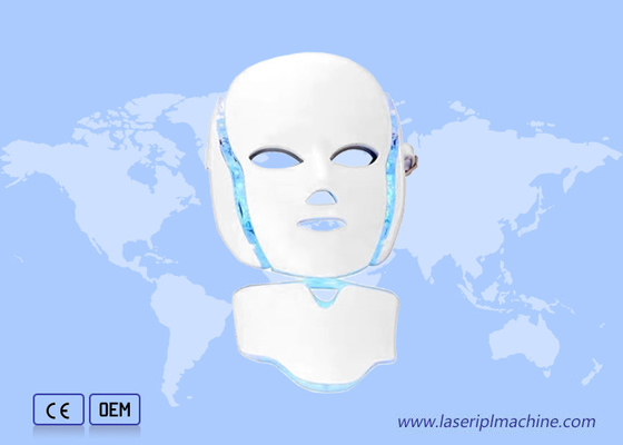 7 Farbliche LED Pdt Gesichtsfaltenentfernung Lichttherapie Maske Zuhause