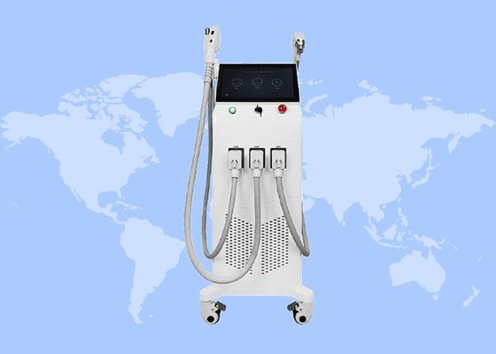 3in1 Ipl 808nm Diodenlasermaschine und Yag-Tattoo-Entfernungseinrichtung