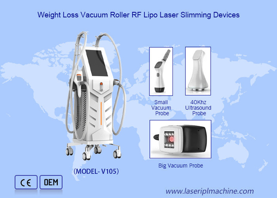 Vakuum-Roller-Therapie 4 in 1 Kavitation 40k Maschine Rf Fettentfernung