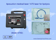 Anti-Cellulite 980 1470 Faserdioden-Laser-Liposuktionsmaschine zur Gefäßentfernung