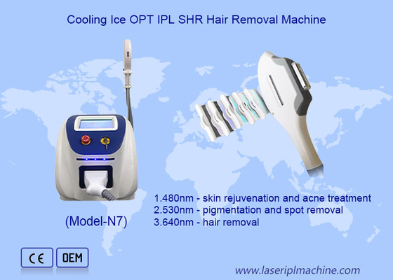 Glatt und Haarfrei mit IPL Saphir Kühl-Eis Haarentfernung Gerät