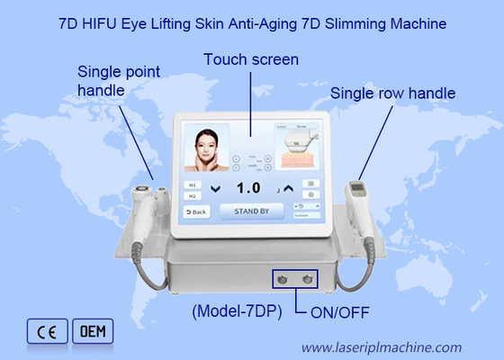 9D Hifu Body Slimming Maschine Körper und Gesicht Lifting 7D Hifu 12 Linien