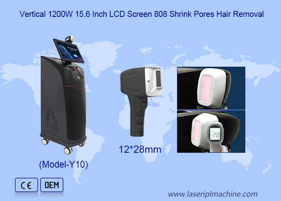 500W-1600W 4 Wellenlängen für alle Hautfarben 808nm Diodenlaser Haare entfernen Maschine