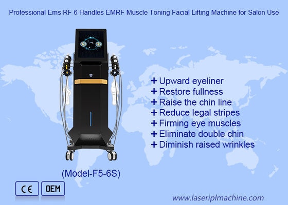 Guter Preis 6 IN 1 Elektromagnetische Stimulation EMS RF Gesichtssculpting EMRF-Maschine Online