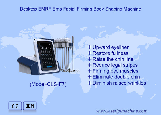 6 in 1 EMS Gesichtsbildhauerei Faltenentfernung EMRF Gesichts-Körper-Schlankheitsmaschine