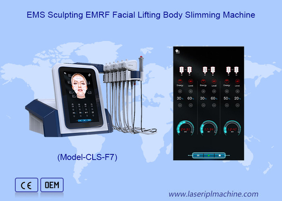 EMS-Skulptur EMRF Gesichtslifting Doppelkinn Entfernung Körper Schlankheitsmaschine