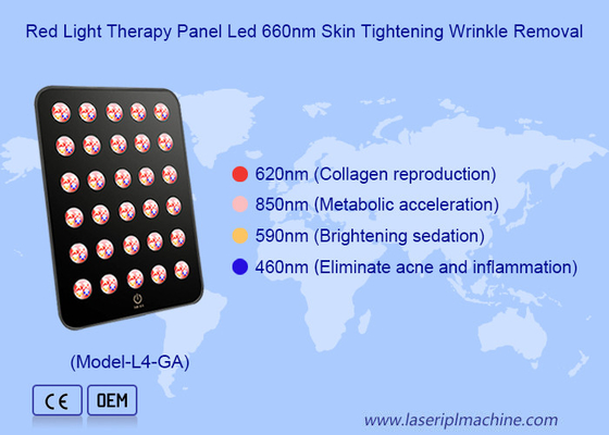 660nm 850nm Led Therapie Haut erhellen Akne Behandlung Rotlicht-Panel