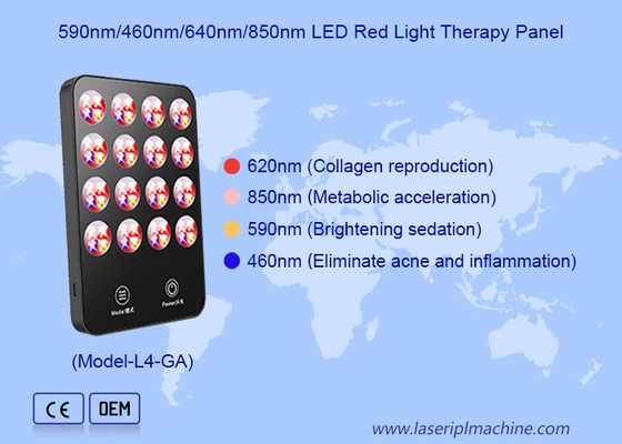 Heimgebrauch Dunkler Kreis Entfernung Anti-Aging 620nm LED-Rotlicht-Therapie-Panel