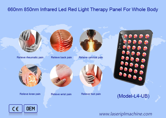 Portable Wireless 620 nm Led Light Therapy Schlafverbesserung Led Light Panel