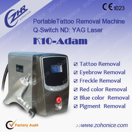 ND YAG Laser Tattoo-Entfernung Maschine zum Entfernen von Sommersprossen und Alter Pigment