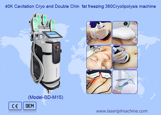 5 in1 Cryolipolisis Cellulite Reduktion Doppelkinn 360 Grad Cryo Maschine