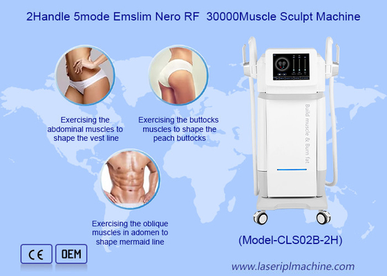 2Handle 5Mode Electro Magnetic body Slim Nero RF 30000Muscle Sculpt Fettverbrennungsmaschine