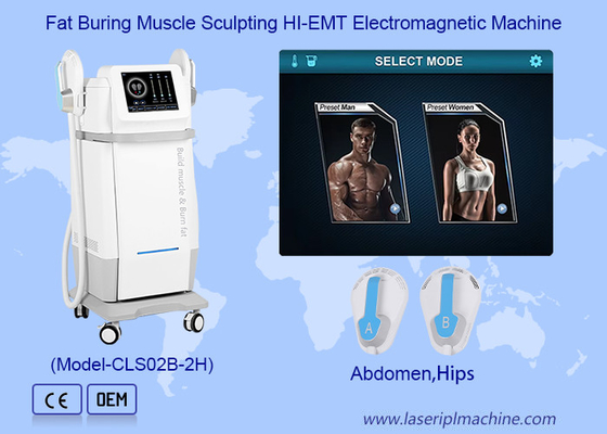 2Handle Hochleistungsbau Muskel Fettverbrennung HIFEM Skulpturmaschine