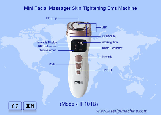 Zuhause verwenden Mini-Gesichtslifting Anti-Aging Haut straffen Ems HIFU-Maschine