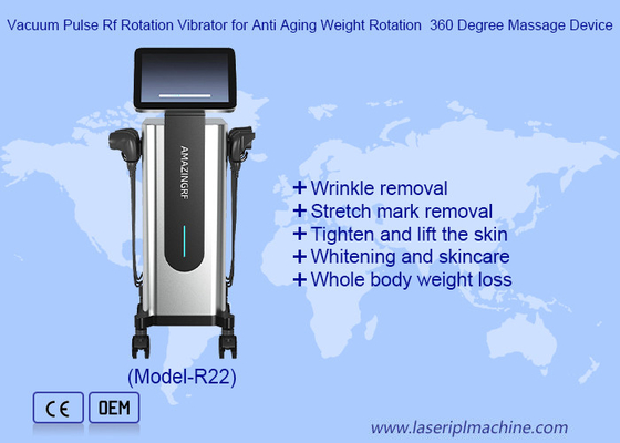 Vakuumpuls Rf Rotation Vibrator für Anti-Aging Gewichtsdrehung 360 Grad Massagegerät