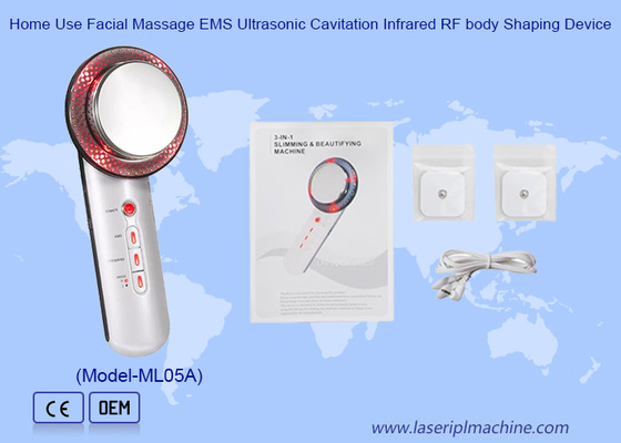 Heimgebrauch Gesichtsmassage Ems Ultraschallkavitation Infrarot Rf Körperformungsgerät