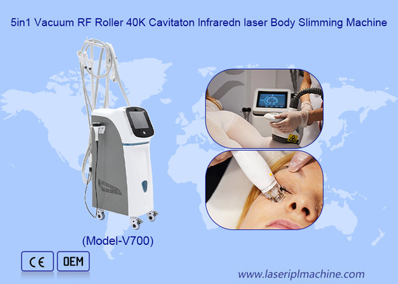5in1 Vakuum Rf Roller 40k Kavitation Infrarot Laser Körper Abnehmen Maschine